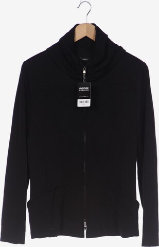 Riani Sweatshirt & Zip-Up Hoodie in XL in Black: front