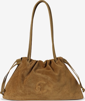 Sac bandoulière 'Dulse' Coccinelle en vert : devant