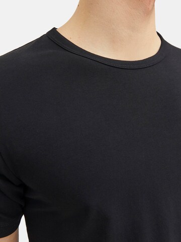 JACK & JONES T-Shirt 'JJO-Neck' in Schwarz