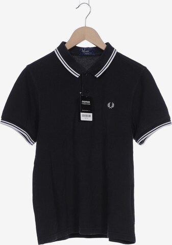 Fred Perry Poloshirt L in Schwarz: predná strana