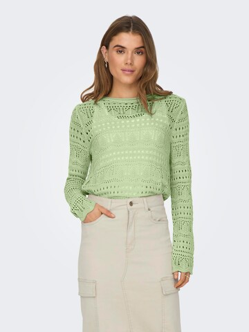 JDY Sweater 'SUN' in Green: front