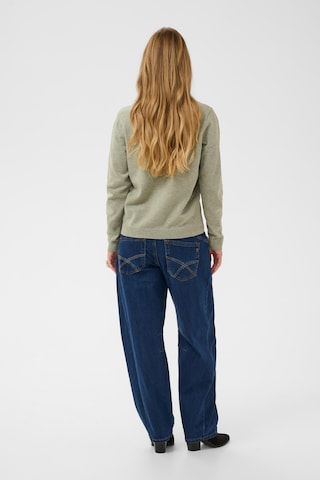 Pull-over 'Dela' Cream en vert