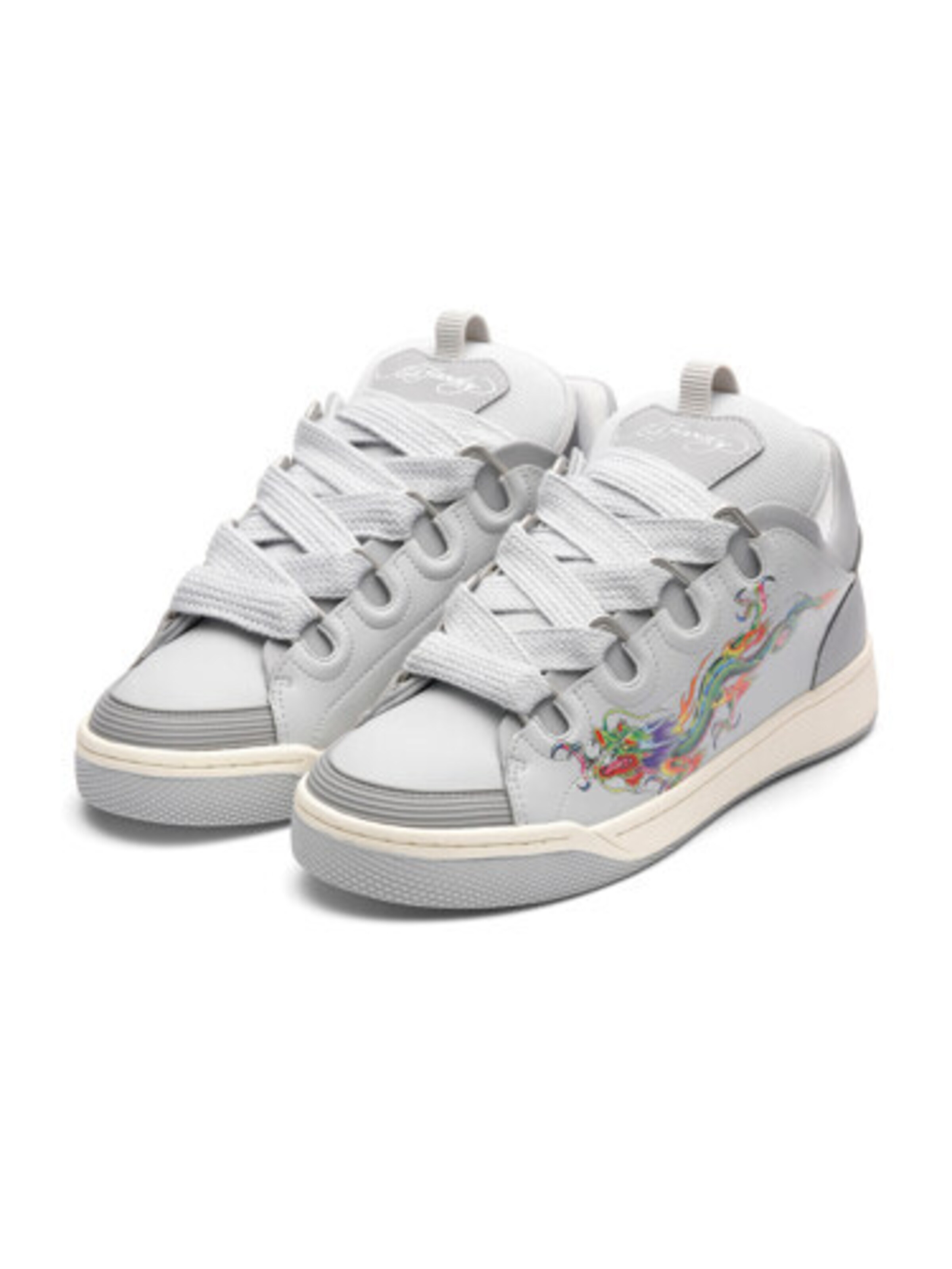 Ed Hardy Sneakers laag in Grijs