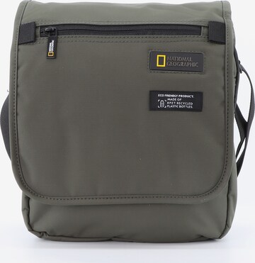 National Geographic Crossbody Bag in Green: front