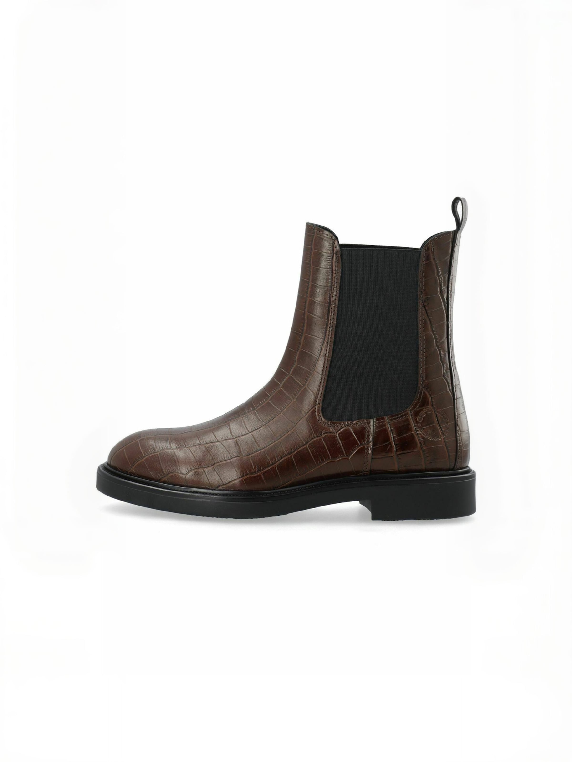 Ca'Shott Chelsea Boots ' CASLOLA ' in Brown: front