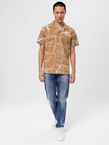 Regular fit Camicia di By Diess Collection in marrone