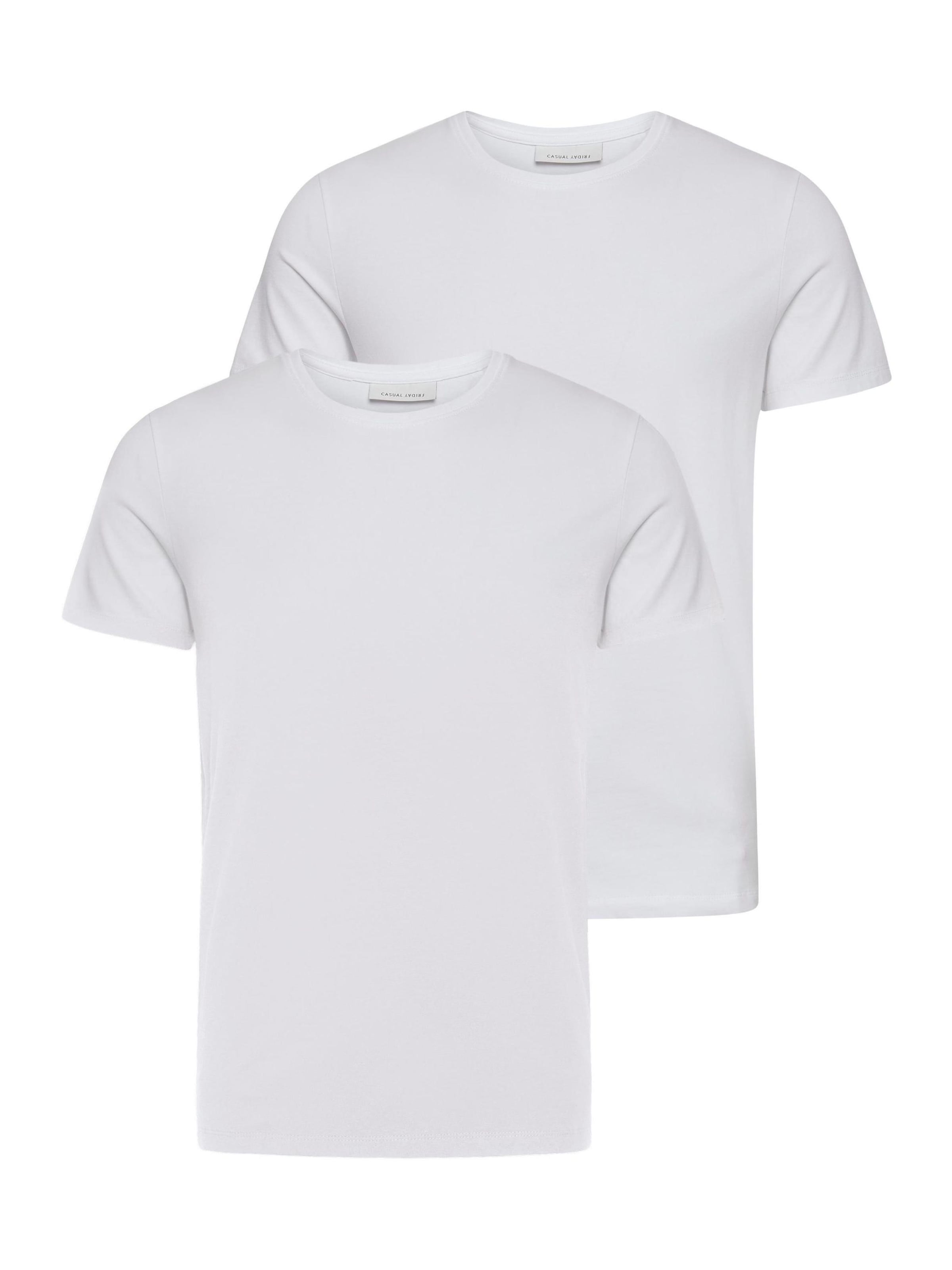 Casual Friday Shirt ' CFDavide ' in White: front