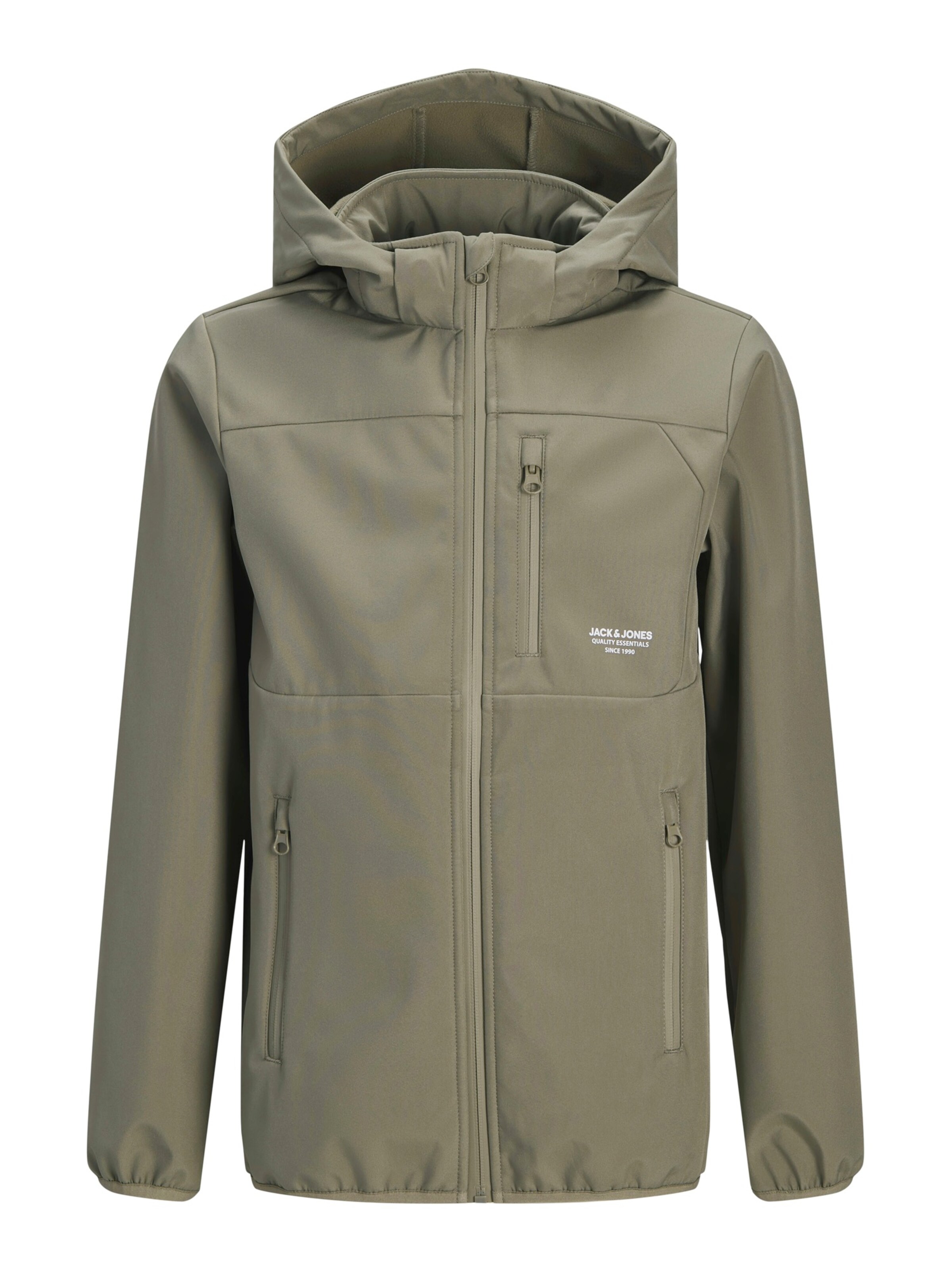 Jack & Jones Junior Overgangsjakke 'JJTHEO' i grøn: forside