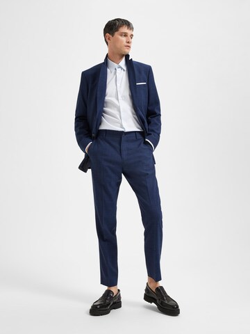 SELECTED HOMME - regular Pantalón de pinzas 'Oasis' en azul