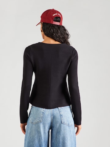 ONLY Strickjacke in Schwarz