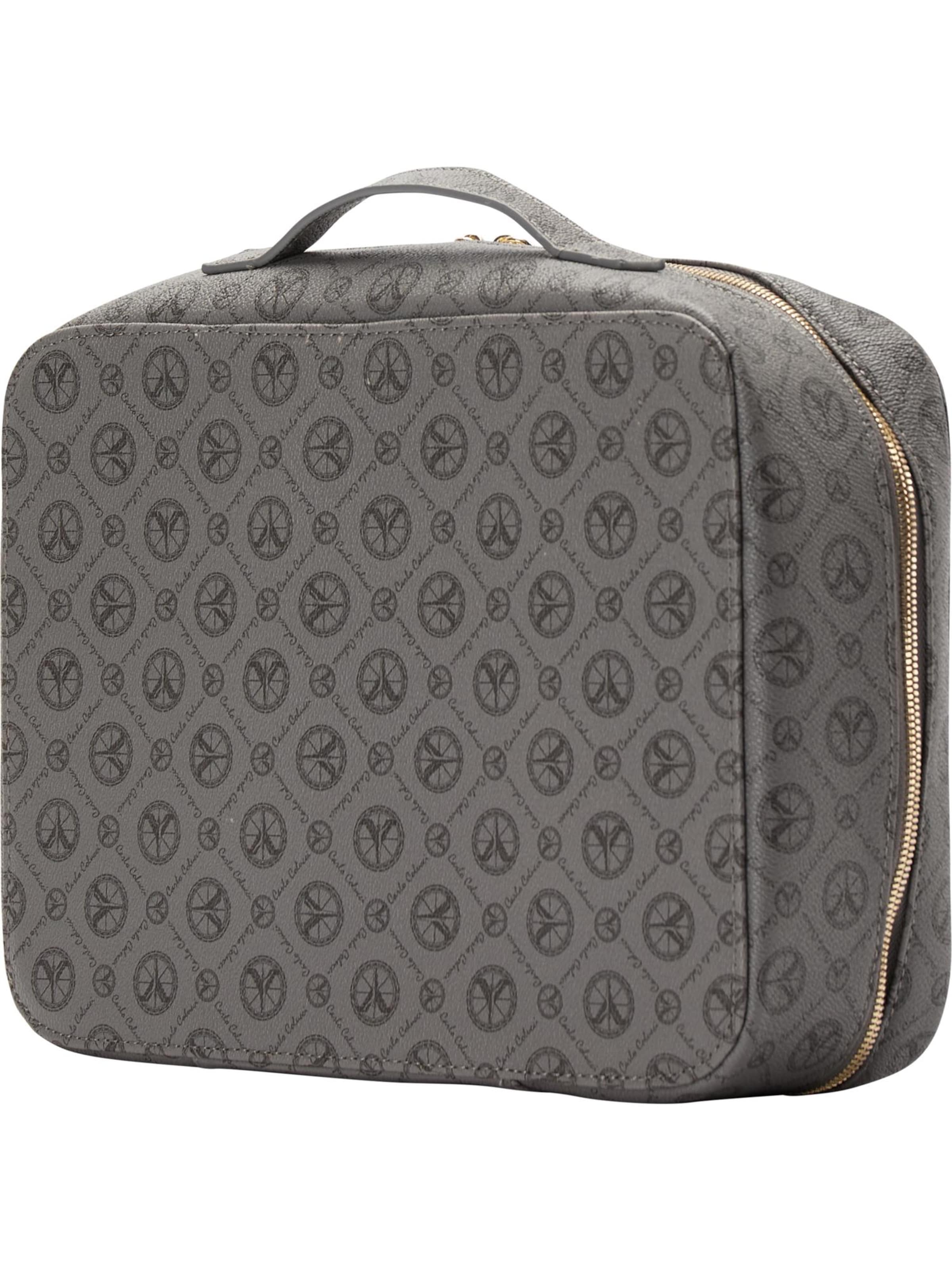 Trousses de toilette ' Cramarossa ' Carlo Colucci en gris