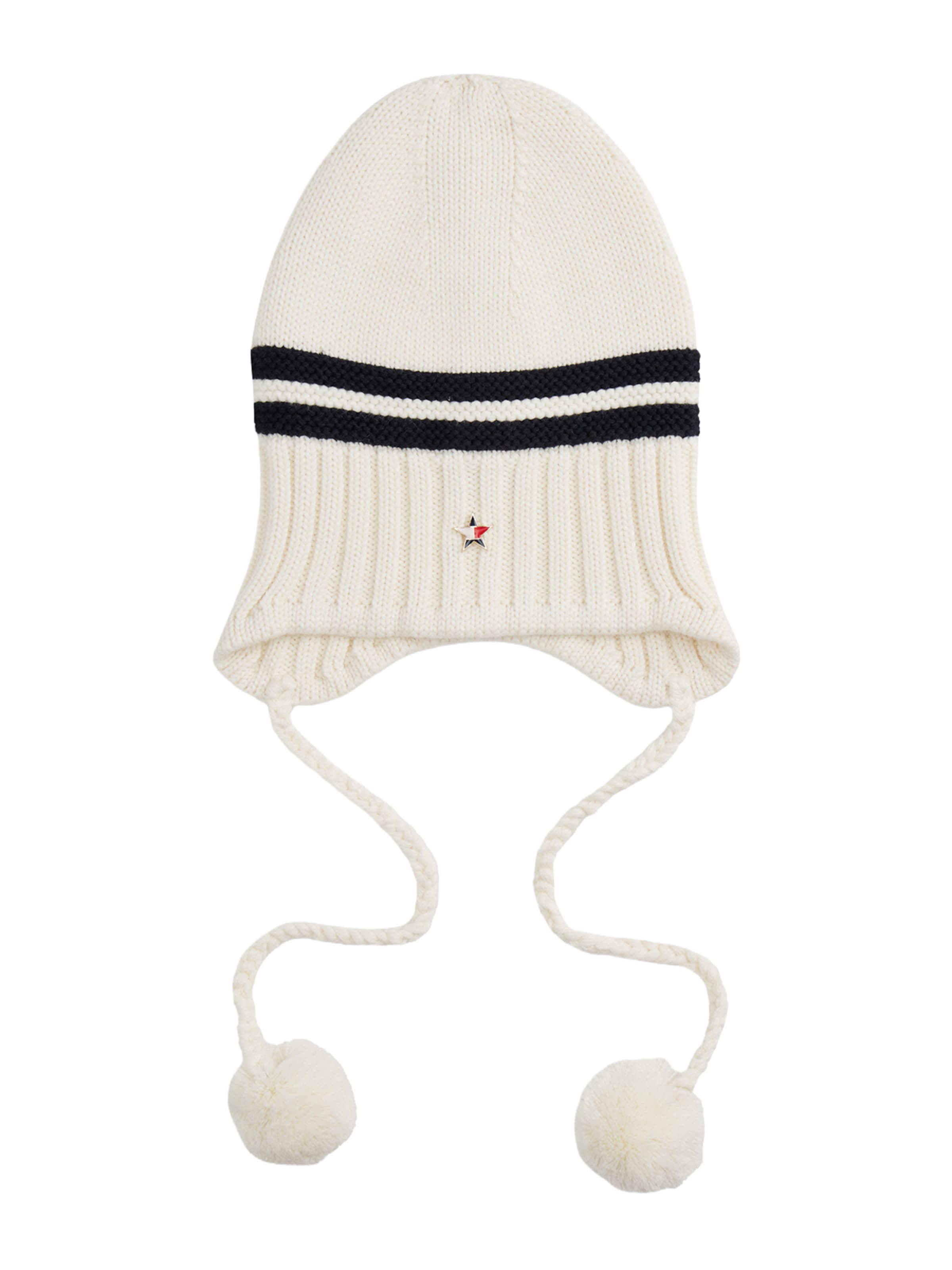 Tommy JeansKapa - bijela boja: prednji dio