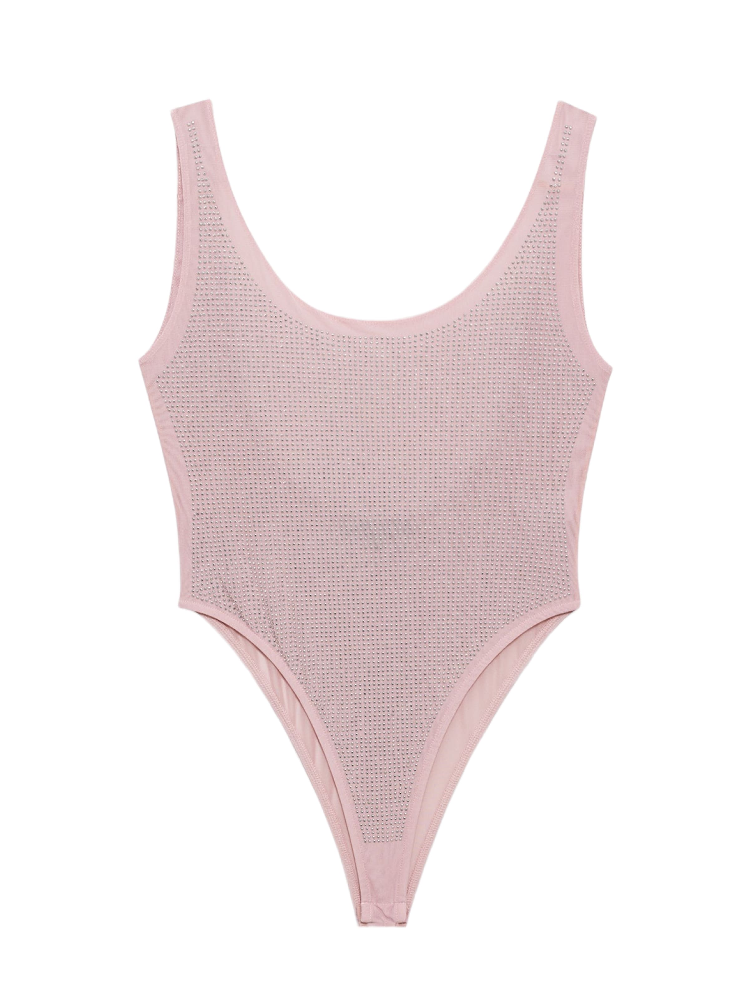 No Matter What Shirt body in Roze: voorkant