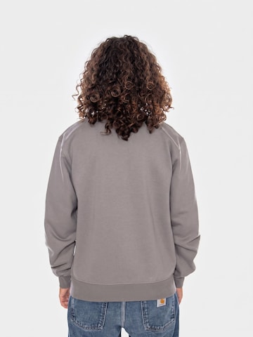 Felpa 'CARHARTT SWEAT SHADY GREY / DARK NAVY' di Carhartt WIP in blu