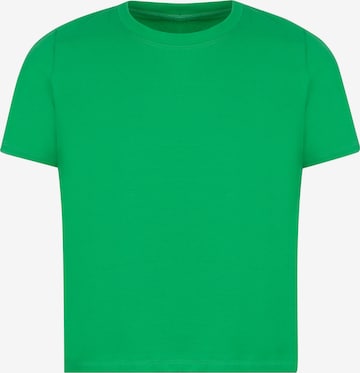 Evoni Shirt 'kurz' in Green: front
