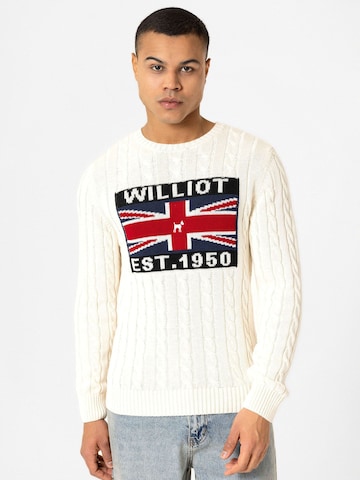 Williot Trui in Wit: voorkant