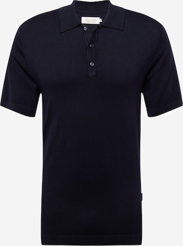 Casual Friday - Camisa 'Karl' em azul: frente