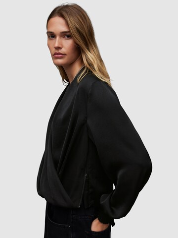 AllSaints - Blusa 'ABI' em preto