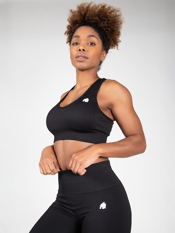 Bustino Reggiseno sportivo di Gorilla Wear in nero