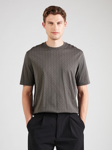 T-Shirt ARMANI EXCHANGE en gris : devant