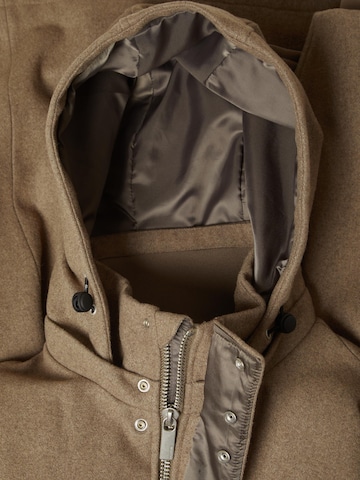 SELECTED HOMME Płaszcz przejściowy 'VICTOR' w kolorze brązowy