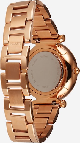 FOSSIL Quarzuhr  'Carlie' in Gold