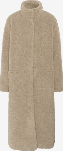 SAINT TROPEZ Between-seasons coat 'SZ Felicia' in Beige: front