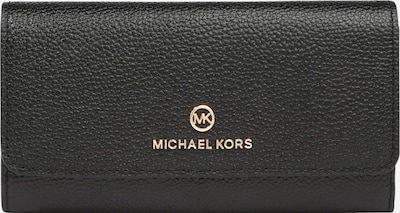 Portofel MICHAEL Michael Kors pe auriu / negru, Vizualizare produs