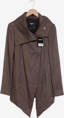 tigha Jacket & Coat in L in Grey: front