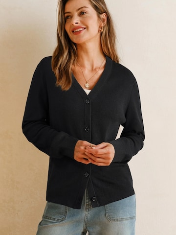 ARACH&CLOZ Strickjacke‌ in Schwarz: Vorderseite