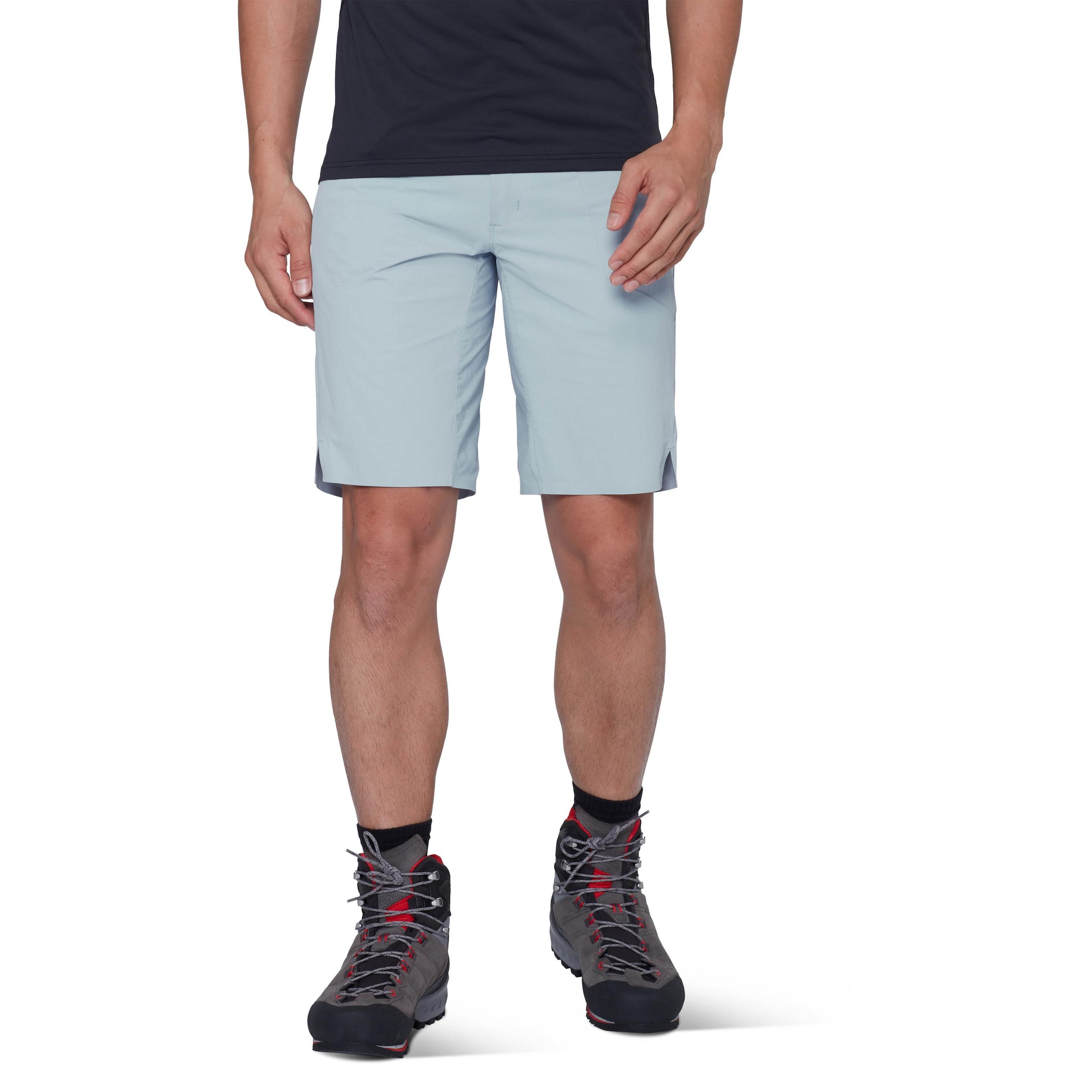 MAMMUT Regular Outdoor Pants 'Aenergy Light' in Blue: front
