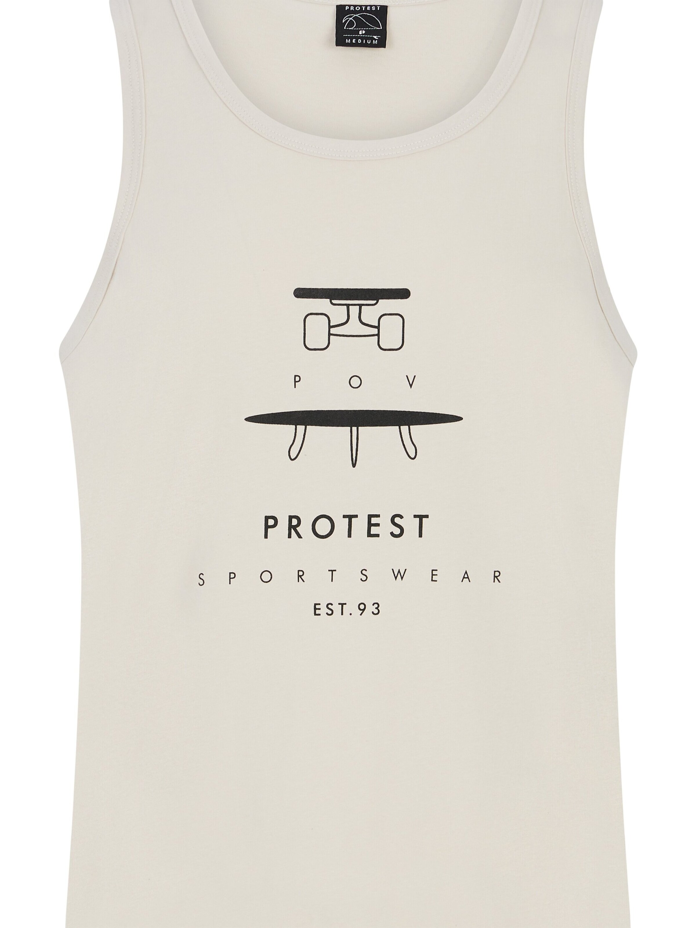 PROTEST Shirt 'PRTPacu'‌ in Weiß