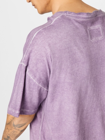 T-Shirt 'Arne acid' tigha en violet