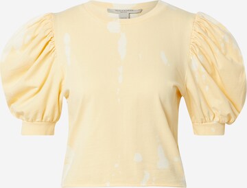 AllSaints - Camisa 'Elizah' em amarelo: frente