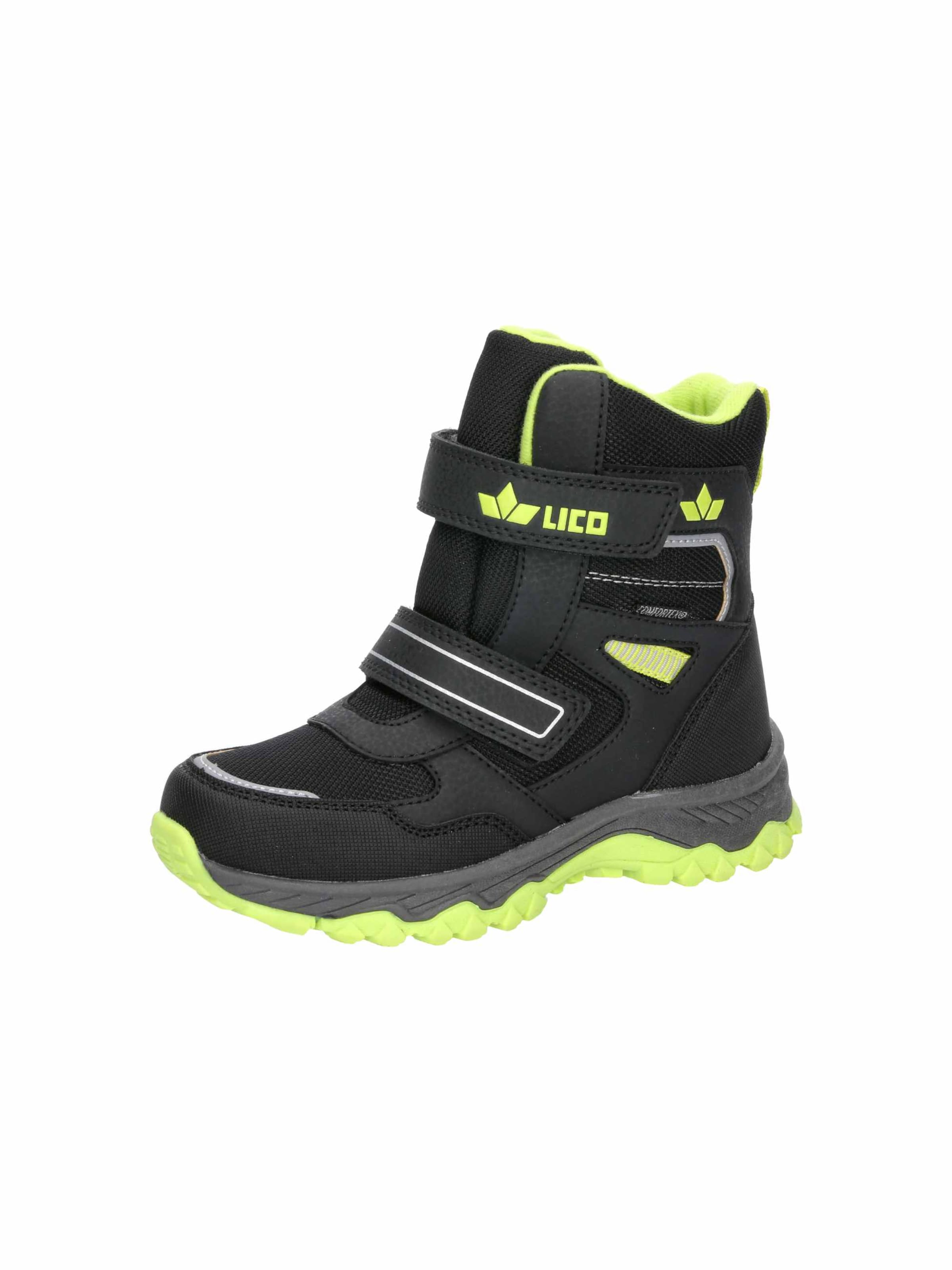 LICO Snow Boots 'Branko V' in Green: front