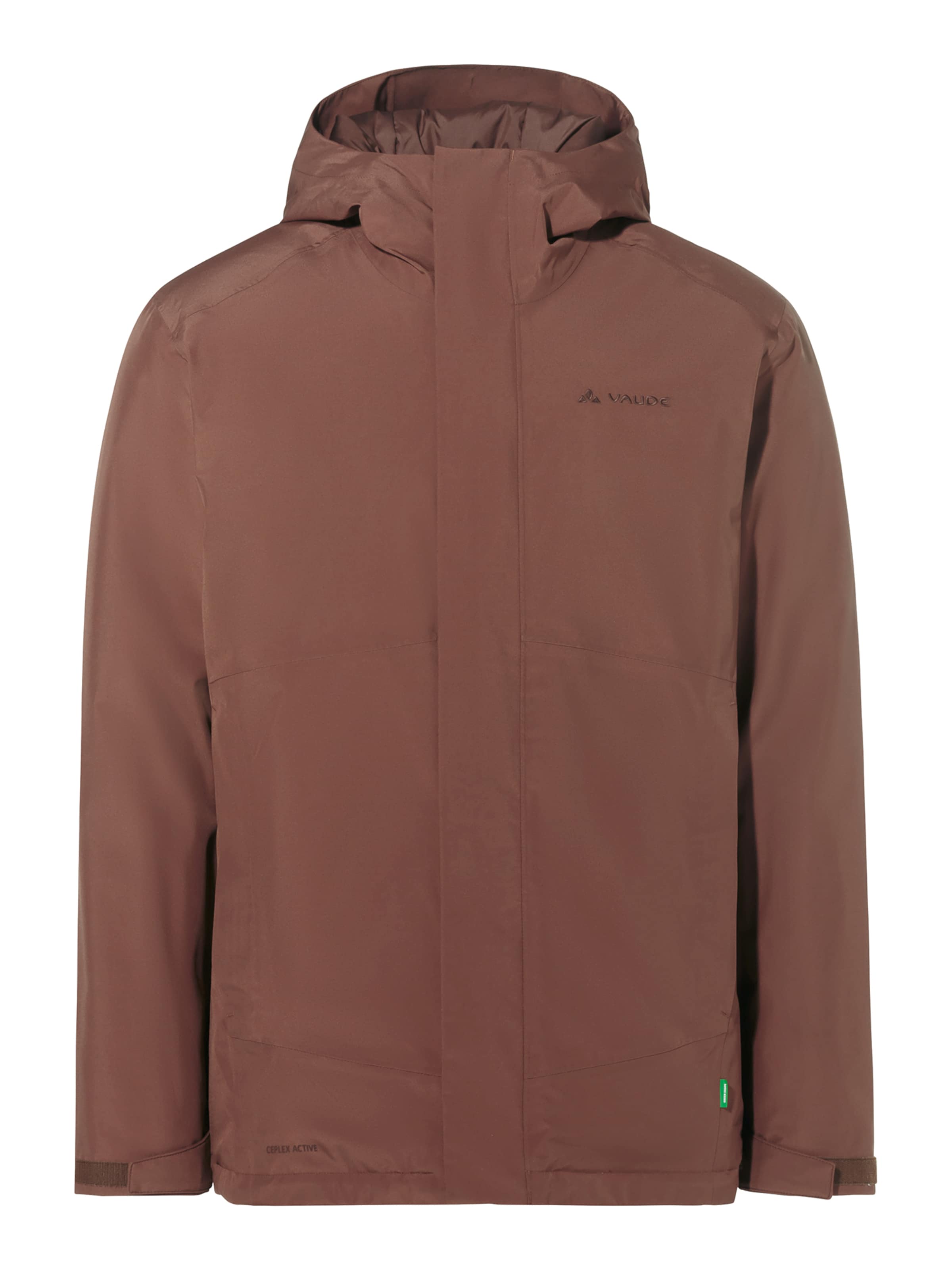 VAUDE Outdoorjacke 'Rosemoor' in Braun: Vorderseite