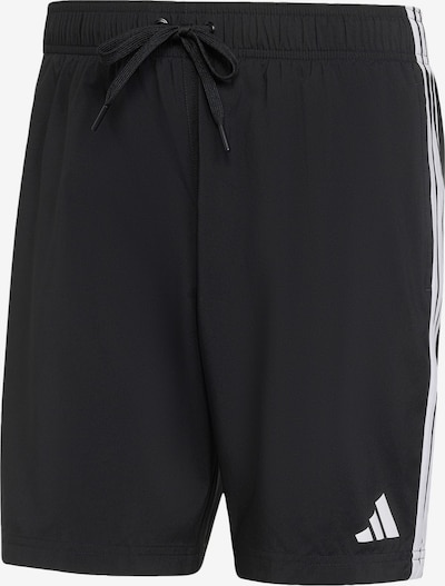 ADIDAS SPORTSWEAR Surffishortsit '3 STRIPES SWIM SHORTS 8' koossa XS-S/regular värissä musta / valkoinen, Tuotenäkymä