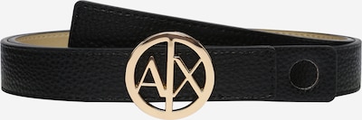 ARMANI EXCHANGE Vyö värissä kulta / musta, Tuotenäkymä