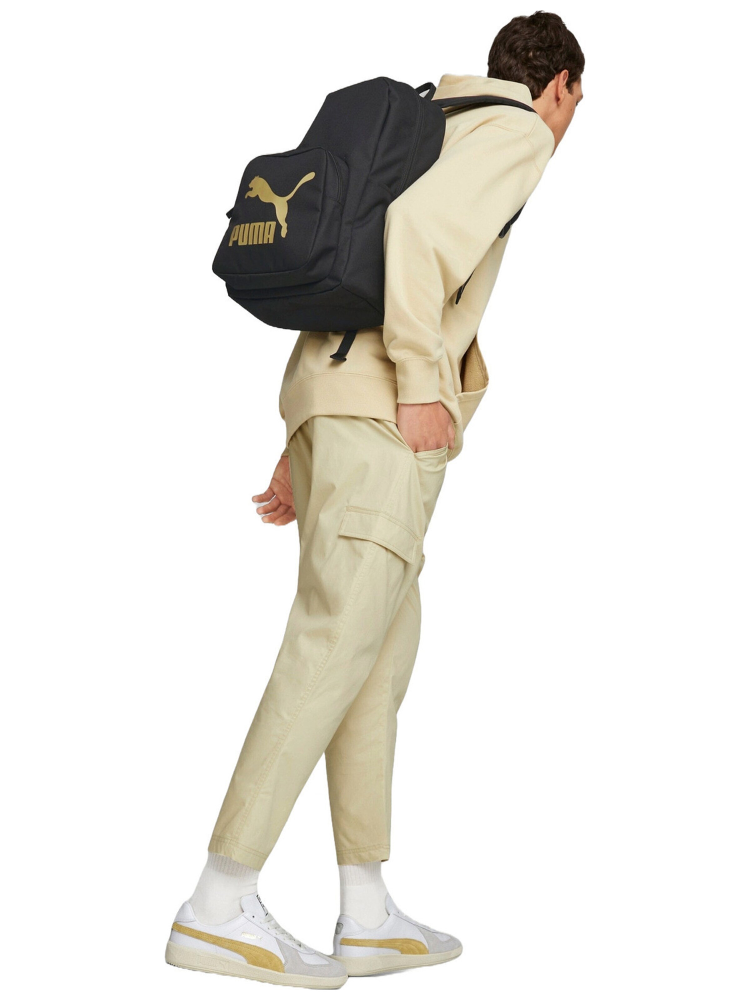 PUMA - Mochila 'Puma Classics Archive' en negro: frente