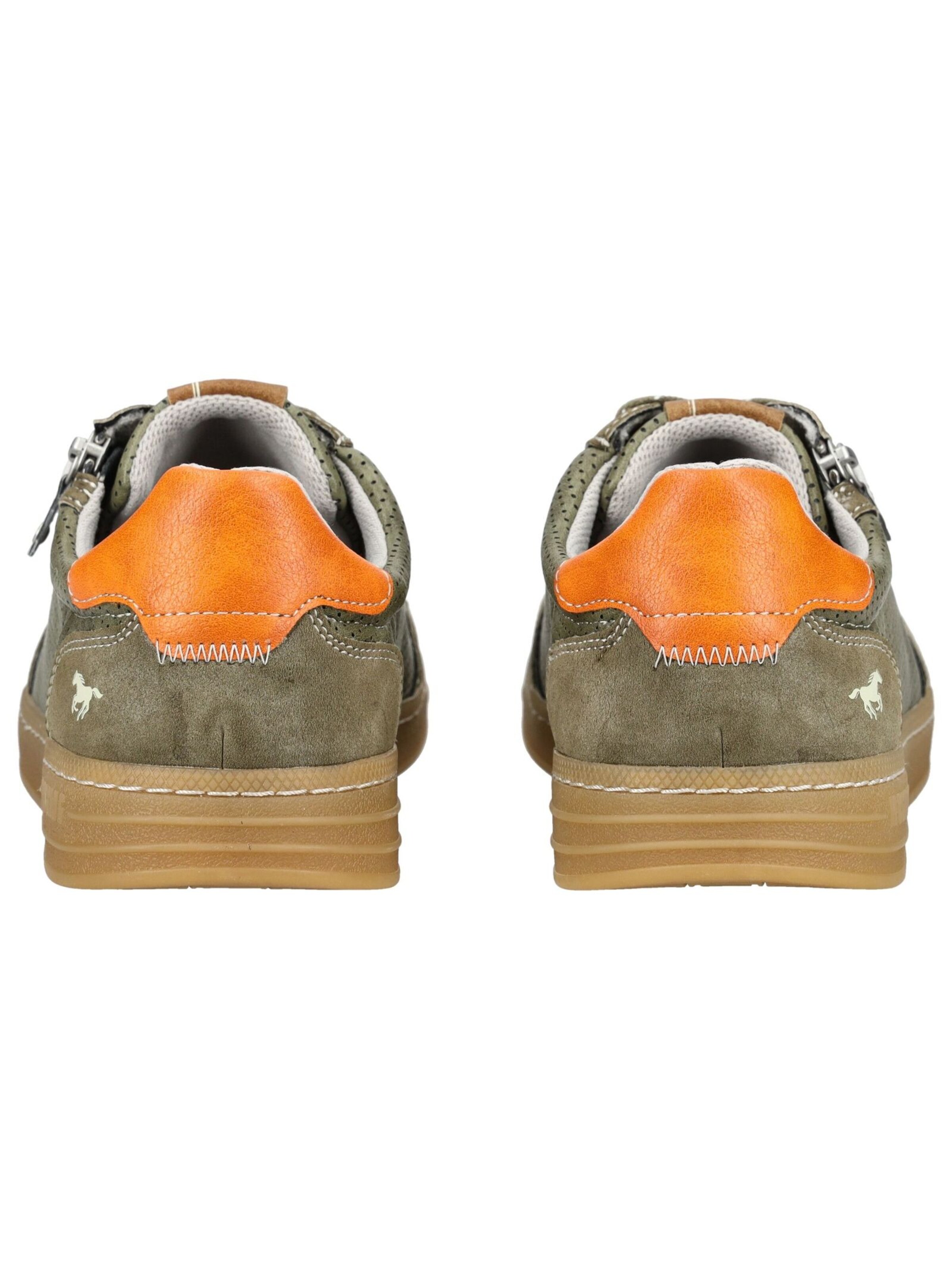 Baskets basses MUSTANG en vert