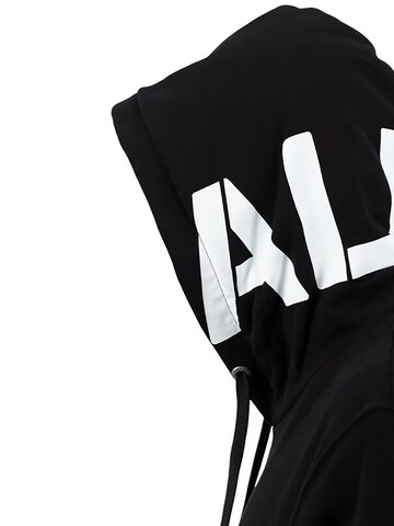 Bluză de molton 'Alpha' de la ALPHA INDUSTRIES pe negru