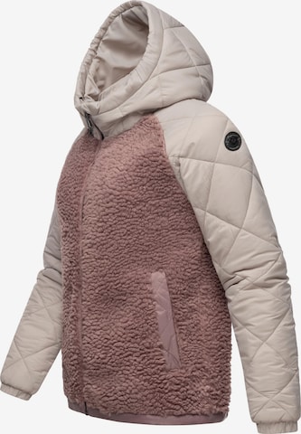 Ragwear Functionele fleece jas 'Leeloo' in Lila