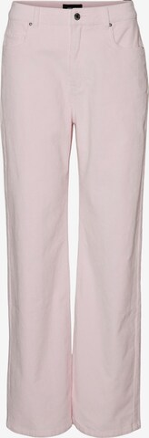 Loosefit Pantaloni 'Kithy' di VERO MODA in rosa: frontale