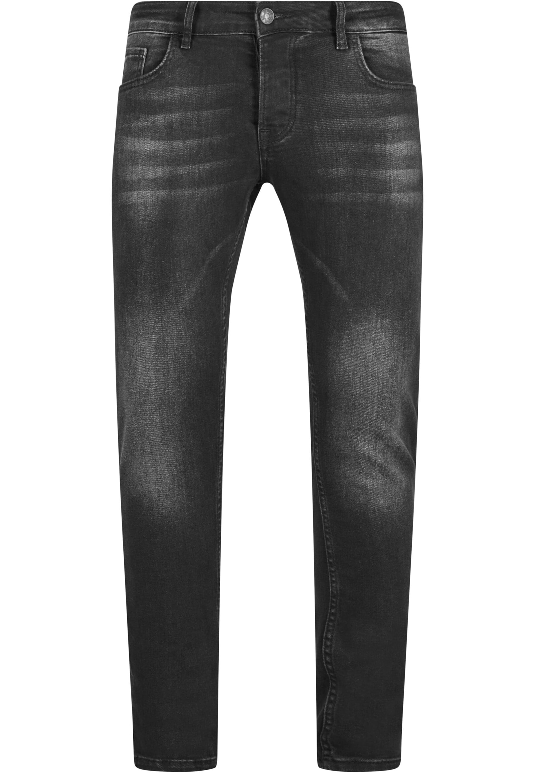 Skinny Jeans di 2Y Premium in nero: frontale