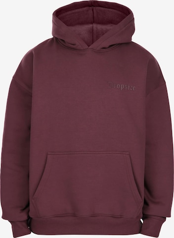 Dropsize Sweatshirt in Rood: voorkant