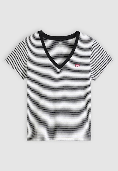 LEVI'S ® Majica 'Perfect' | črna / bela barva, Prikaz izdelka