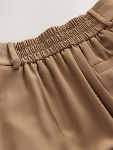 Next Wide Leg Hose in Braun