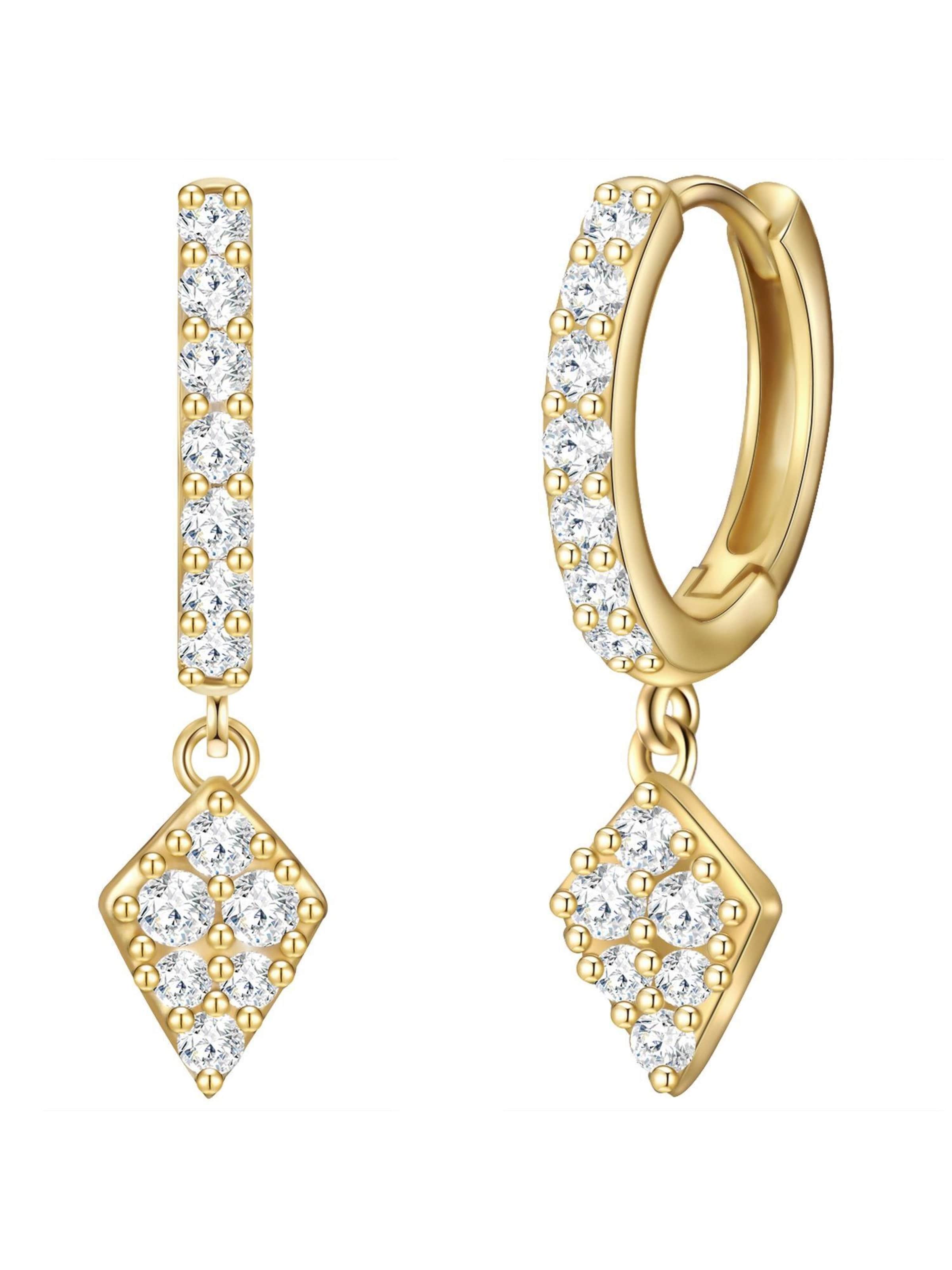 Glanzstücke München Ohrringe in Gold: Vorderseite