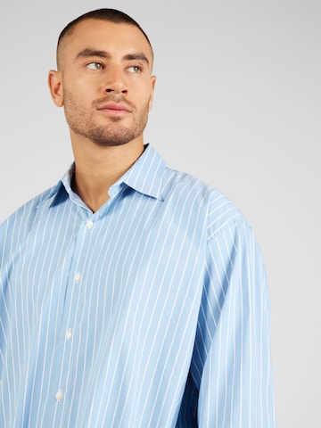 TOPMAN Comfort fit Overhemd in Blauw
