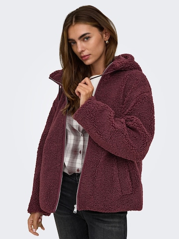 Giacca di pile 'ONLASPEN' di ONLY in lilla